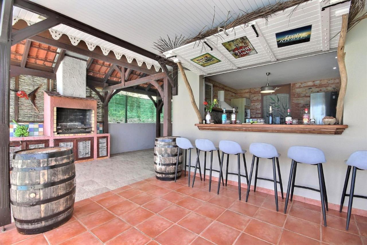 Villa Carib Turquoise : 4 ch, grande piscine, vue sur Sainte-Lucie Riviere-Salee Extérieur photo