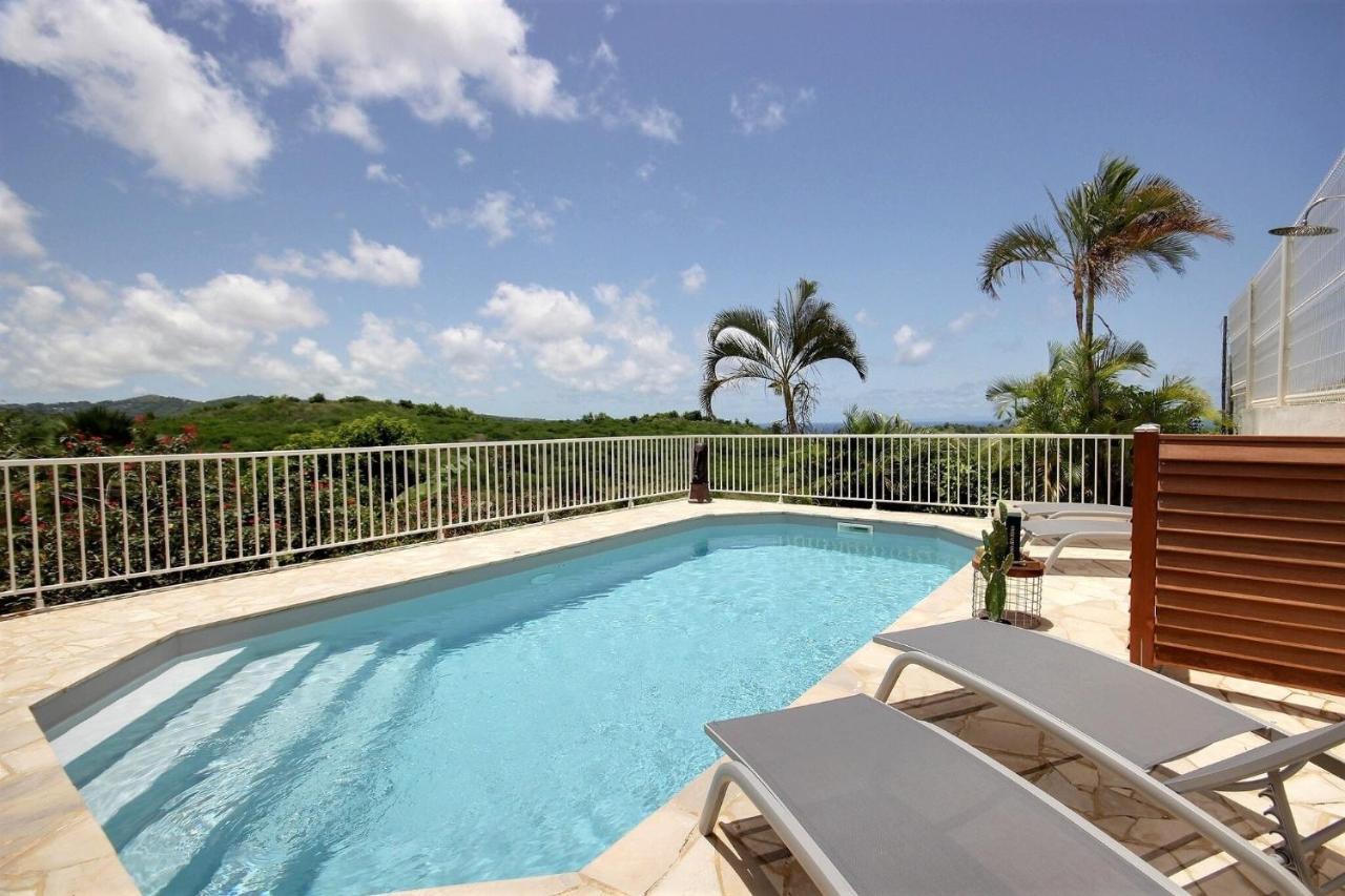 Villa Carib Turquoise : 4 ch, grande piscine, vue sur Sainte-Lucie Riviere-Salee Extérieur photo