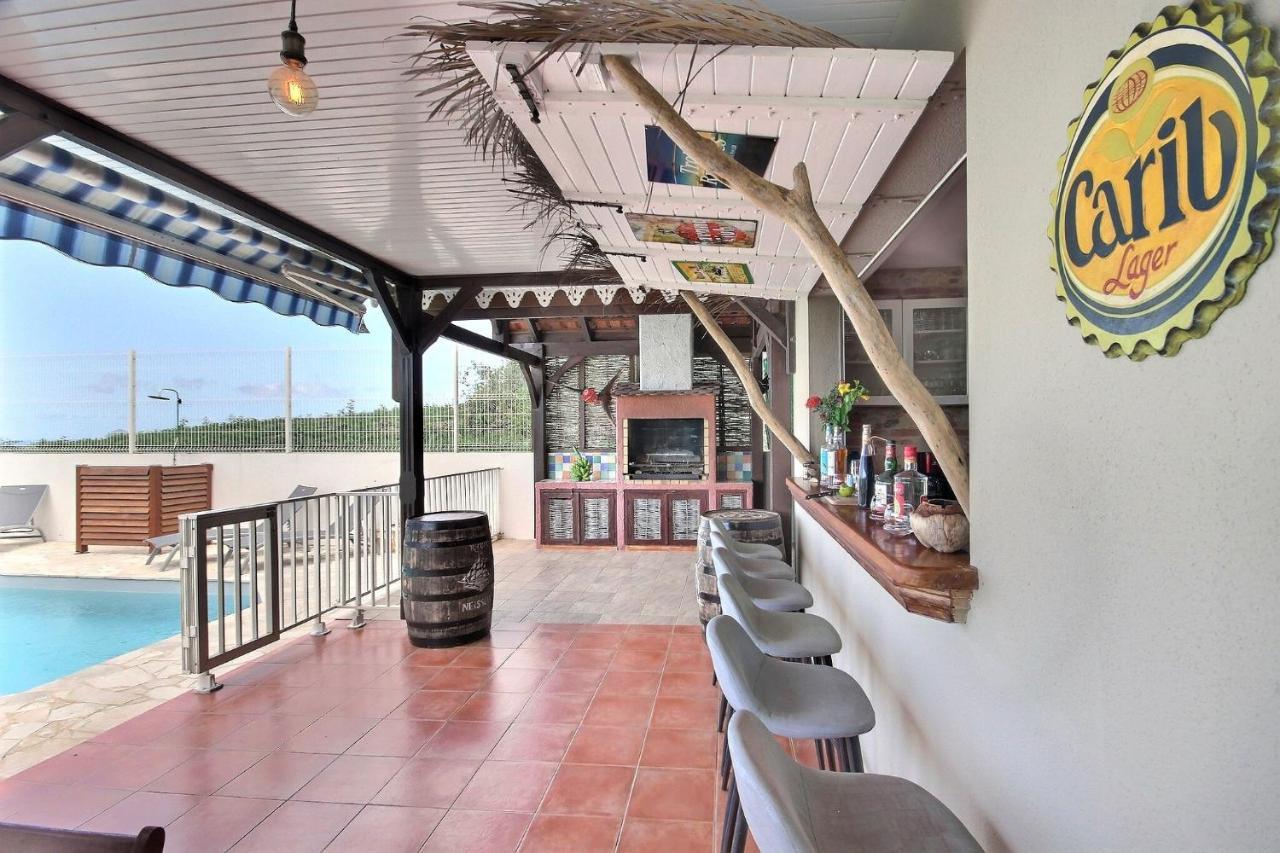 Villa Carib Turquoise : 4 ch, grande piscine, vue sur Sainte-Lucie Riviere-Salee Extérieur photo