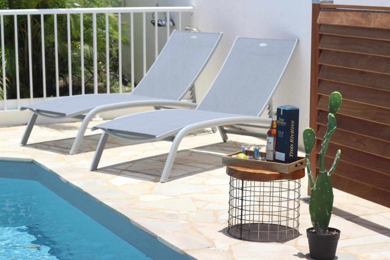 Villa Carib Turquoise : 4 ch, grande piscine, vue sur Sainte-Lucie Riviere-Salee Extérieur photo